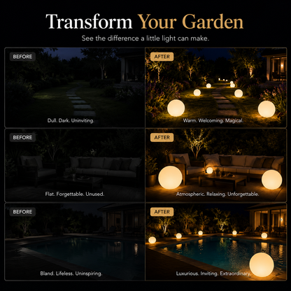Spherical Garden Light