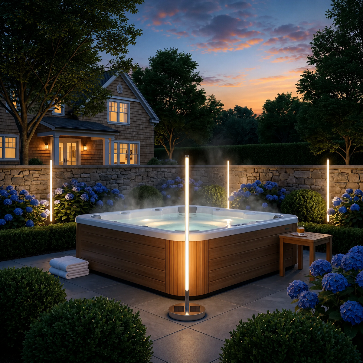 Modern Outdoor Floor Lamp