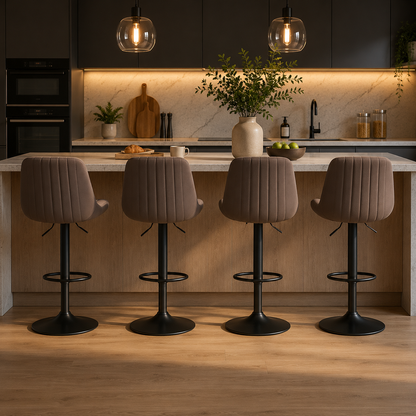 Leather Barstool