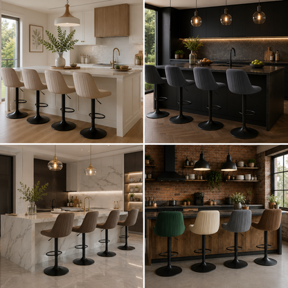 Leather Barstool