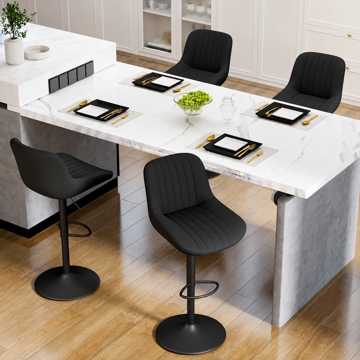 Leather Barstool