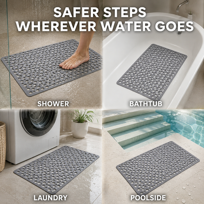 Casa & Beyond | Secure Shower Mat | Non-Slip & Antibacterial
