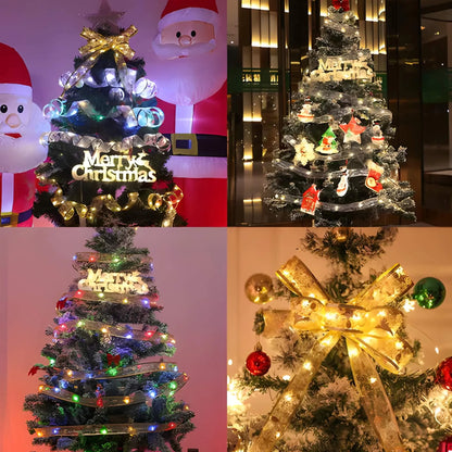 Twinkling Tree Christmas Ribbon by Montavio Home