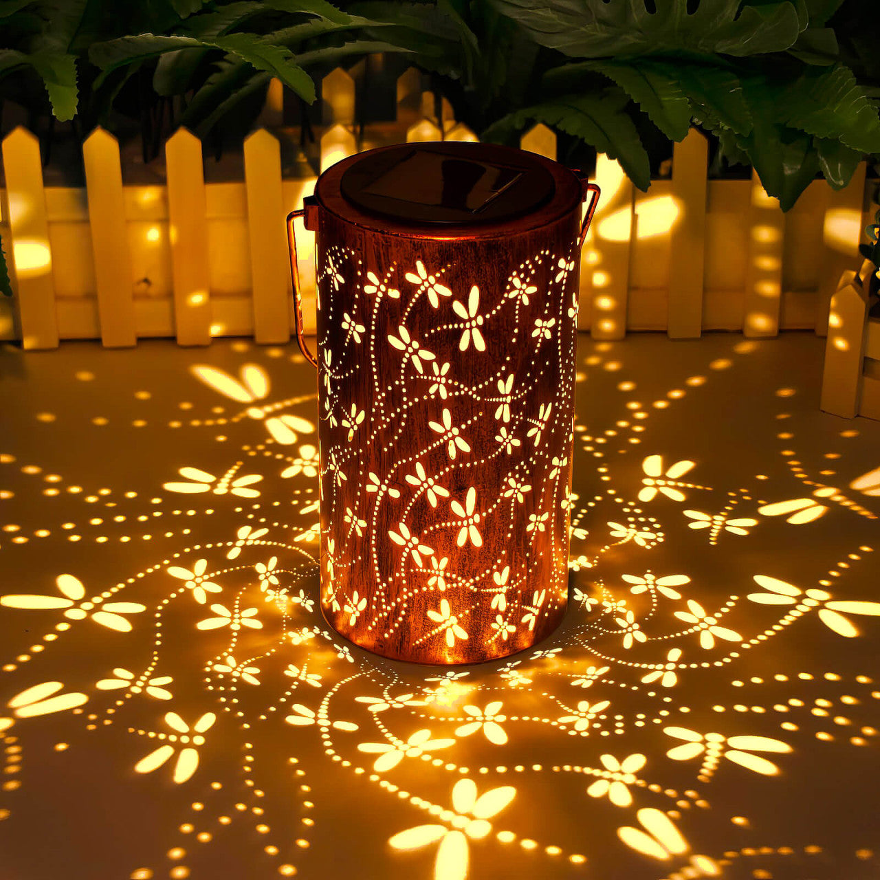 Twinkling Tree Dragonfly Lantern by Montavio Home