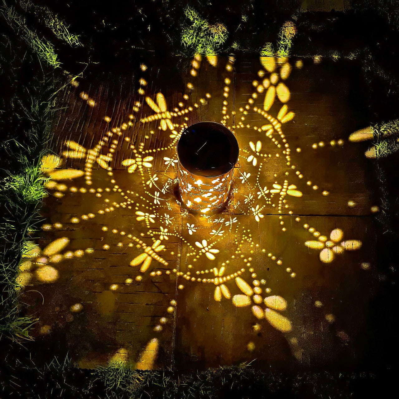Twinkling Tree Dragonfly Lantern by Montavio Home