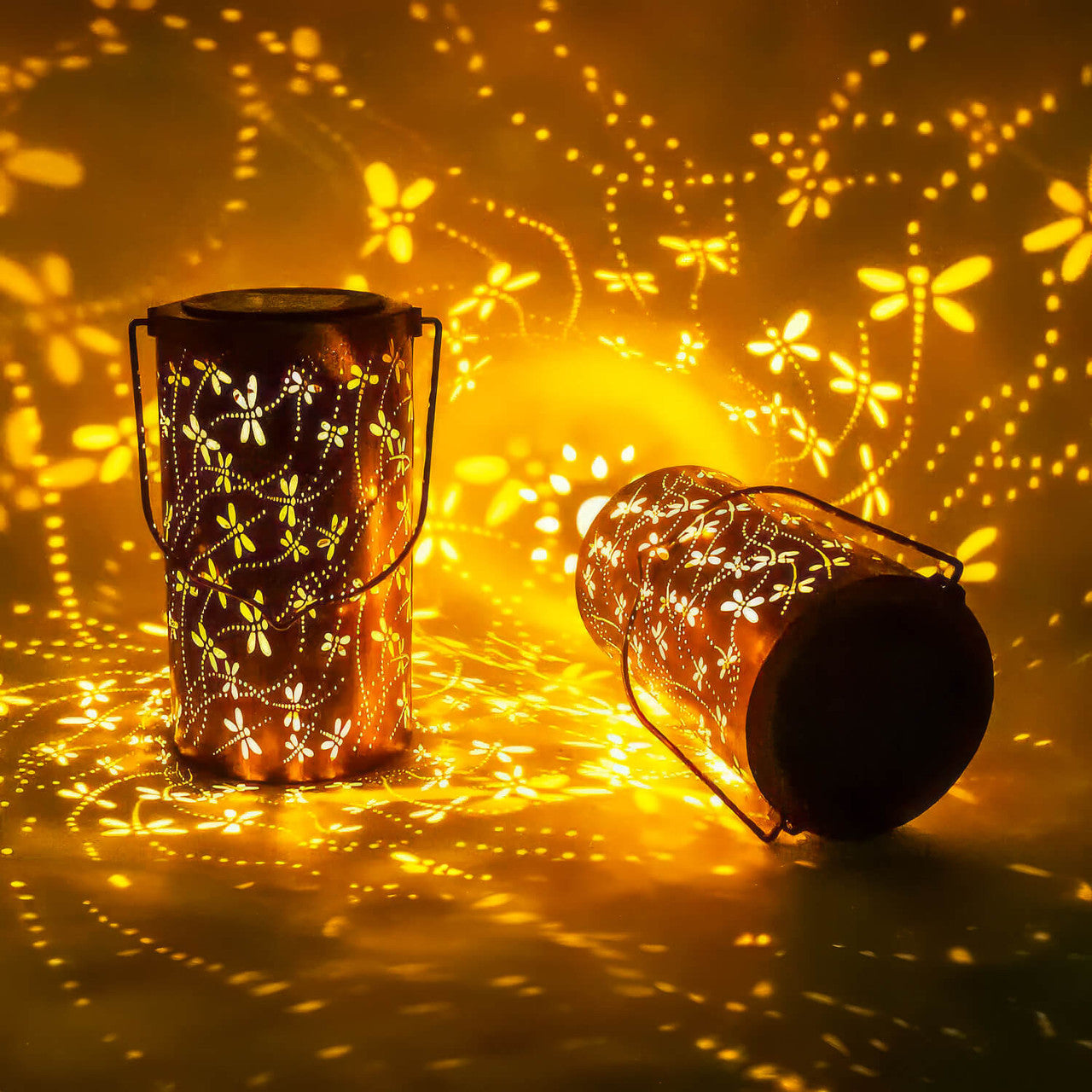 Twinkling Tree Dragonfly Lantern by Montavio Home