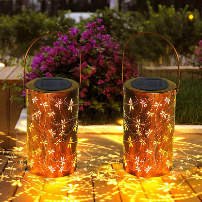 Twinkling Tree Dragonfly Lantern by Montavio Home