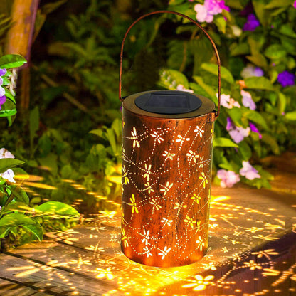 Twinkling Tree Dragonfly Lantern by Montavio Home
