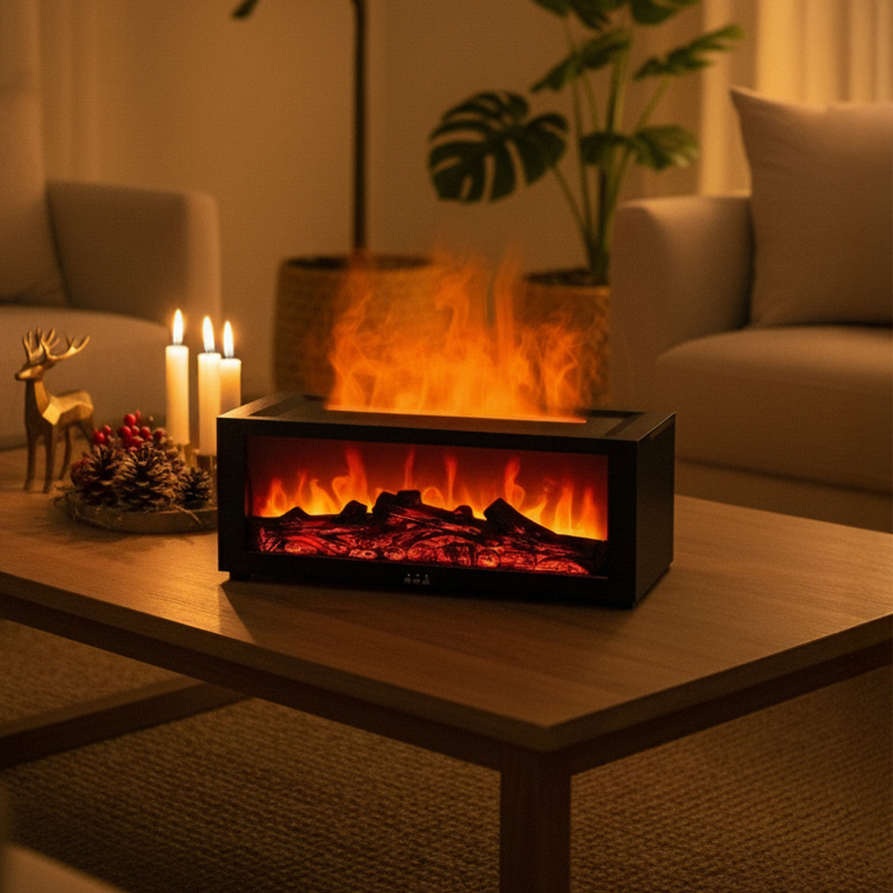 Twinkling Tree Fireplace Diffuser by Montavio Home