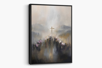 Crowned with Lilies | Canvas