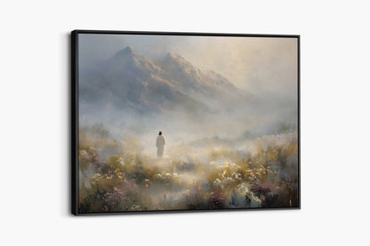 The Shepherd Among the Wildflowers | Canvas