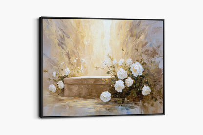 The Rose of His Resurrection | Canvas