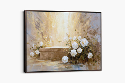 The Rose of His Resurrection | Canvas
