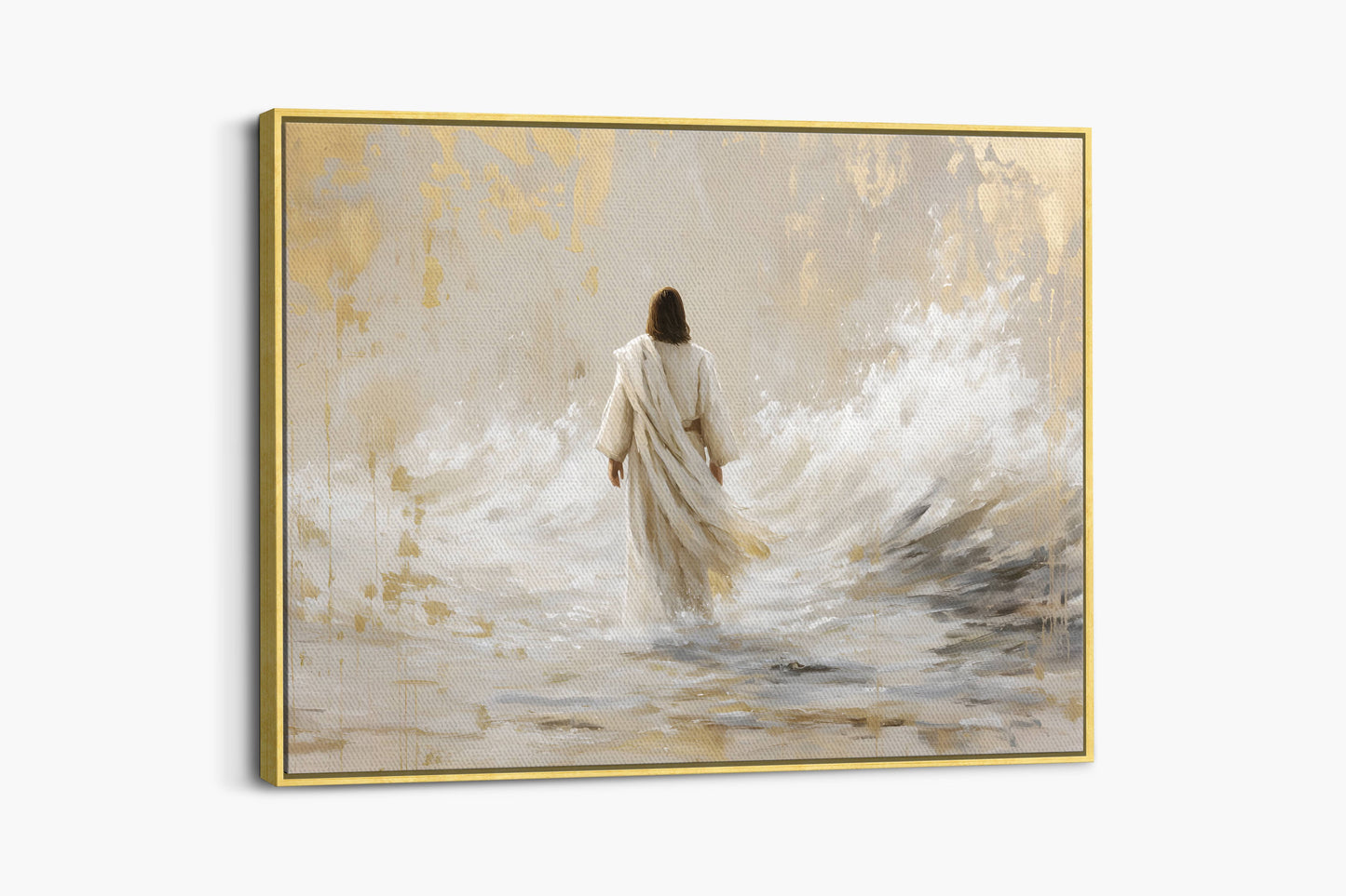 He Walked Upon the Storm | Canvas