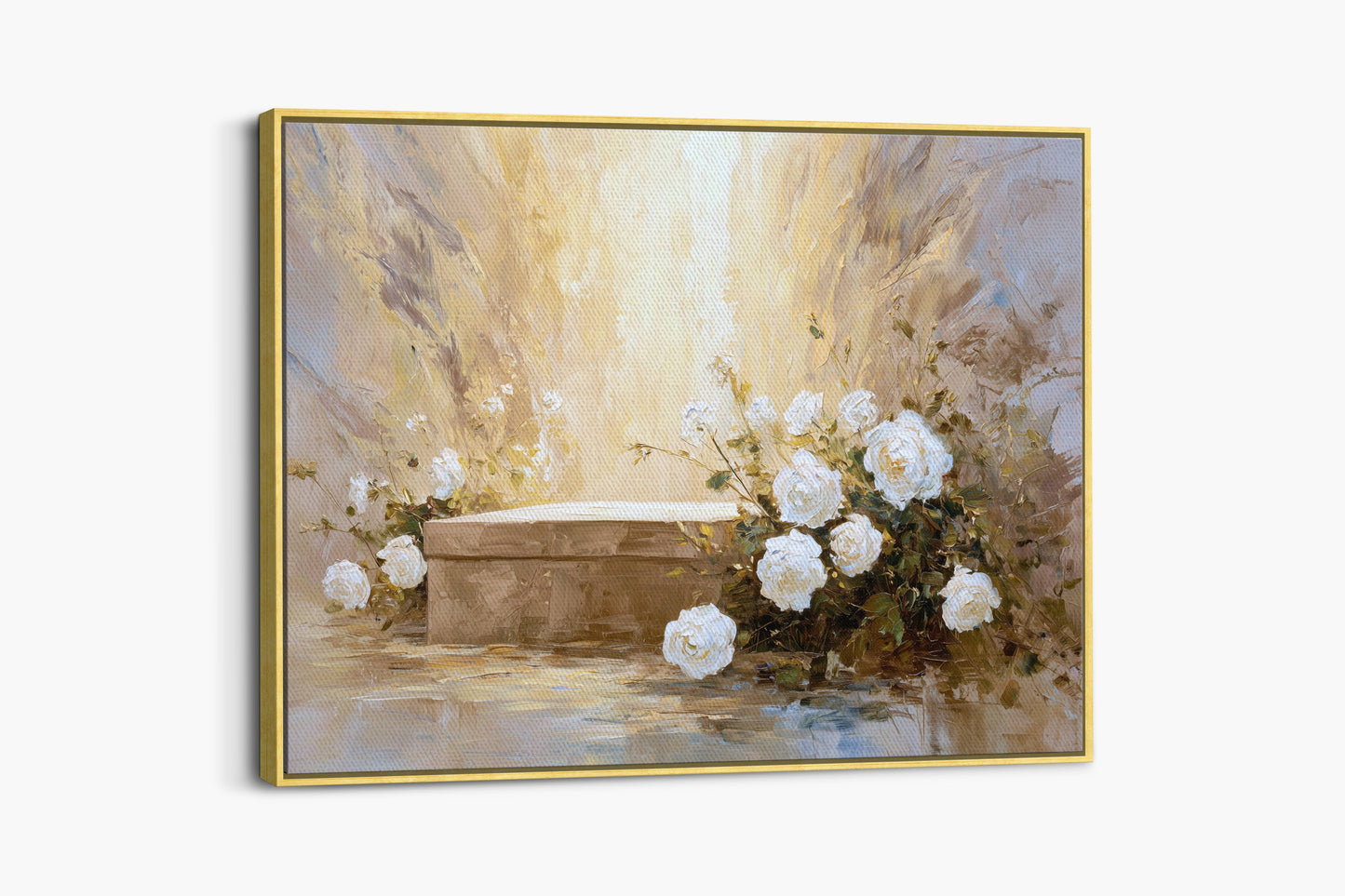 The Rose of His Resurrection | Canvas