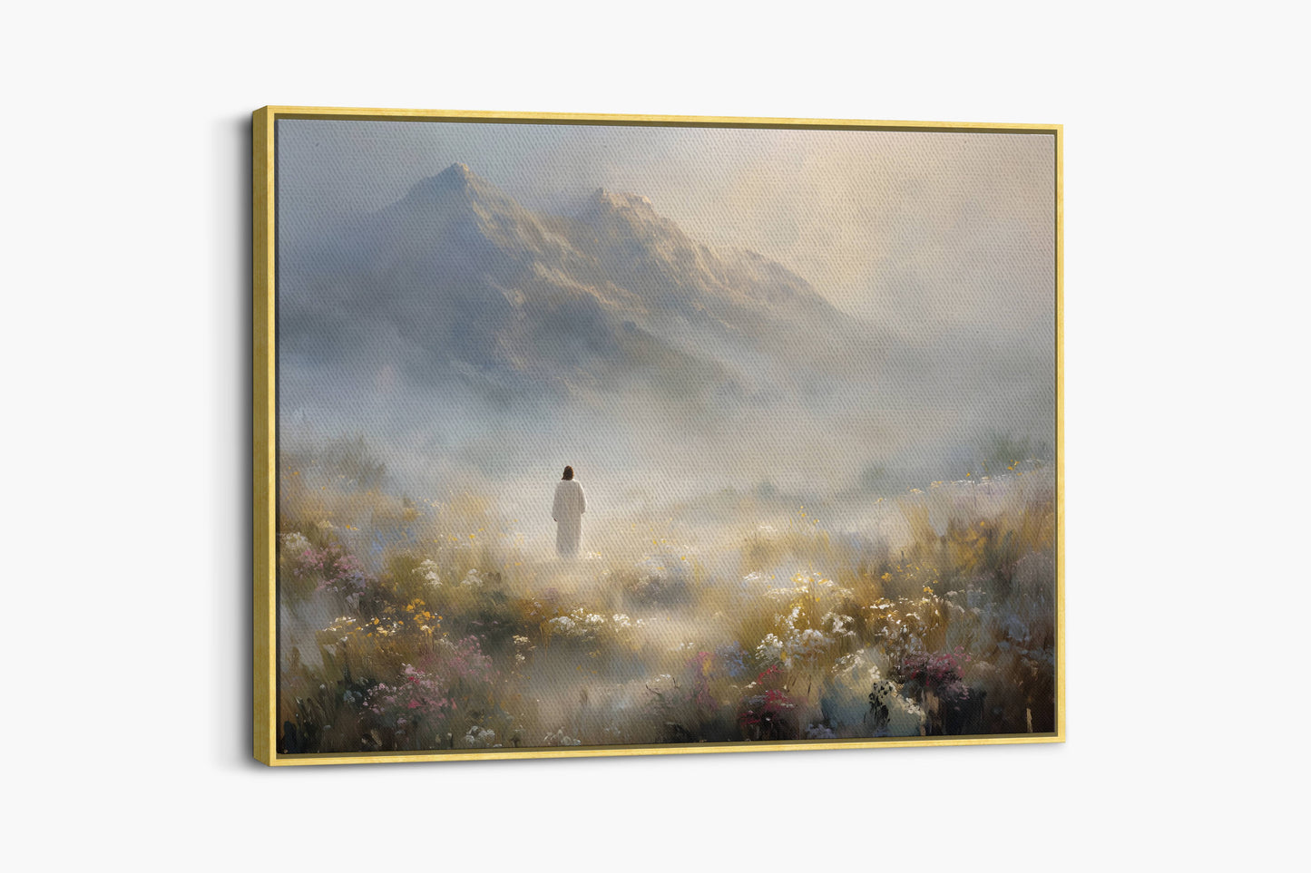 The Shepherd Among the Wildflowers | Canvas
