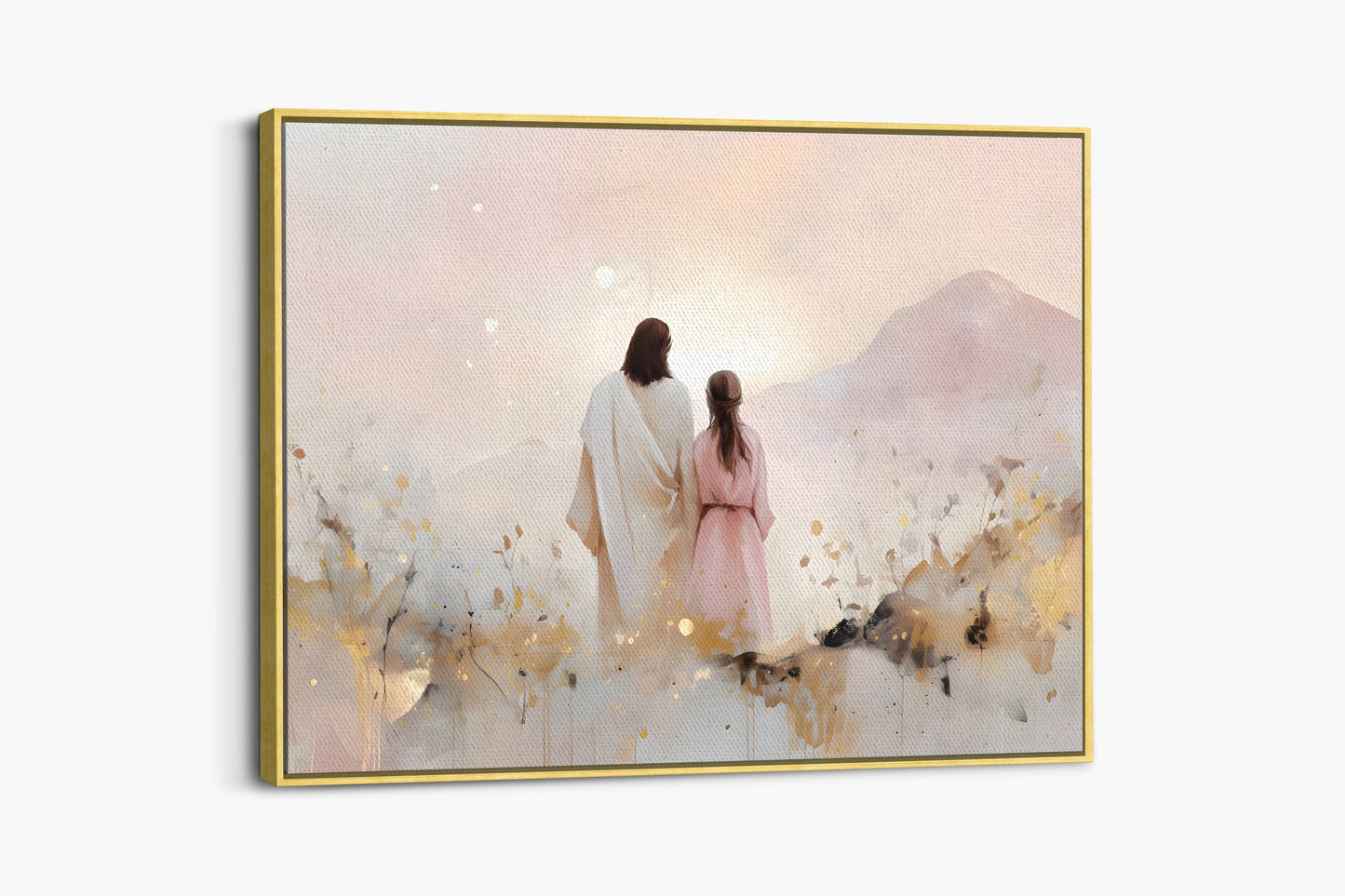 He Walks Beside You | Canvas