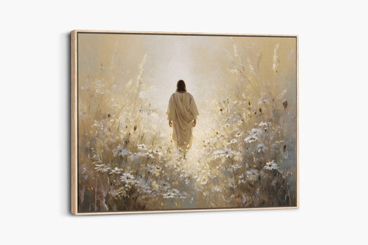 He Leads Me to Stillness | Canvas