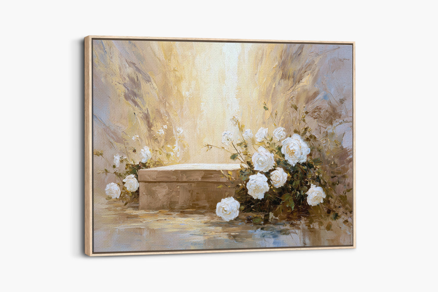 The Rose of His Resurrection | Canvas