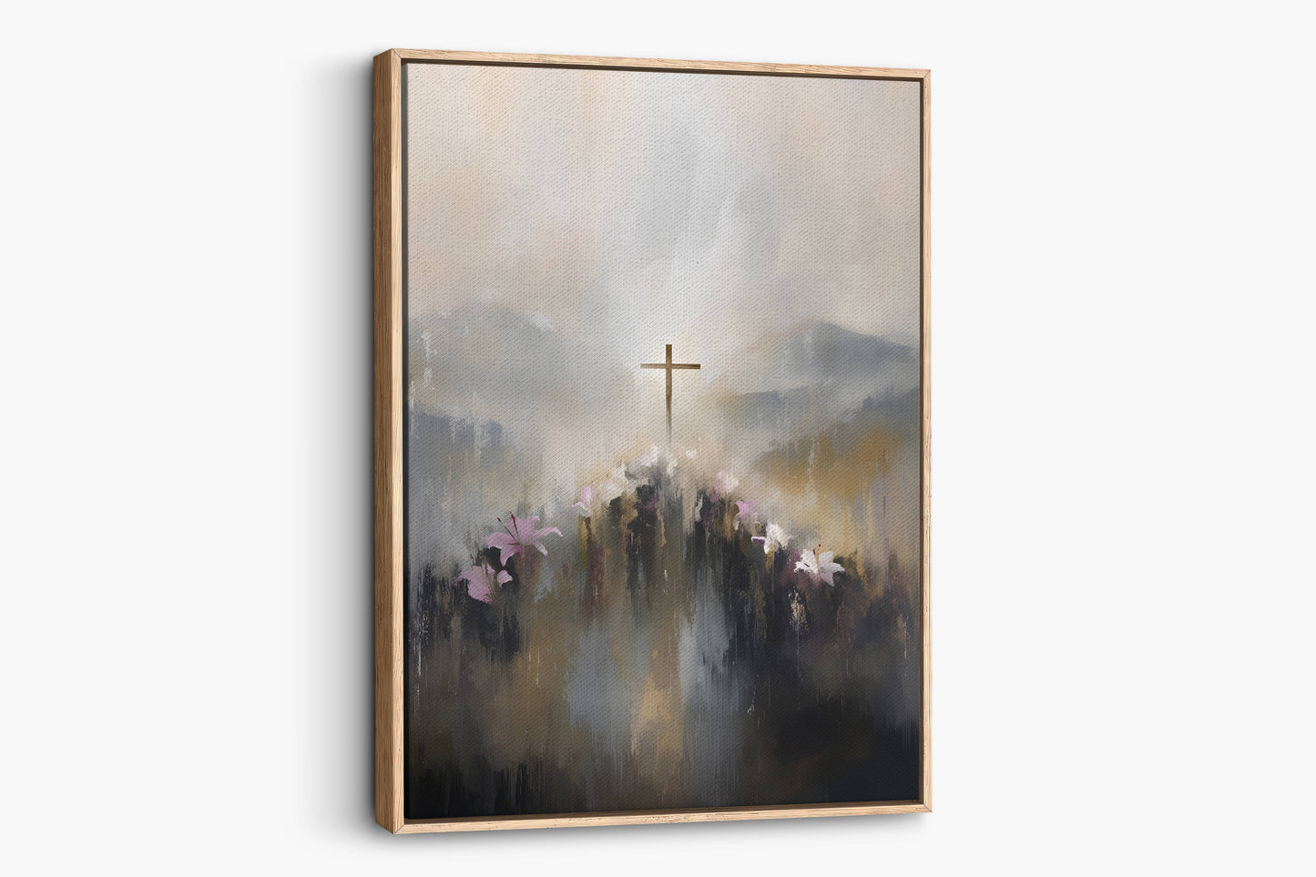 Crowned with Lilies | Canvas