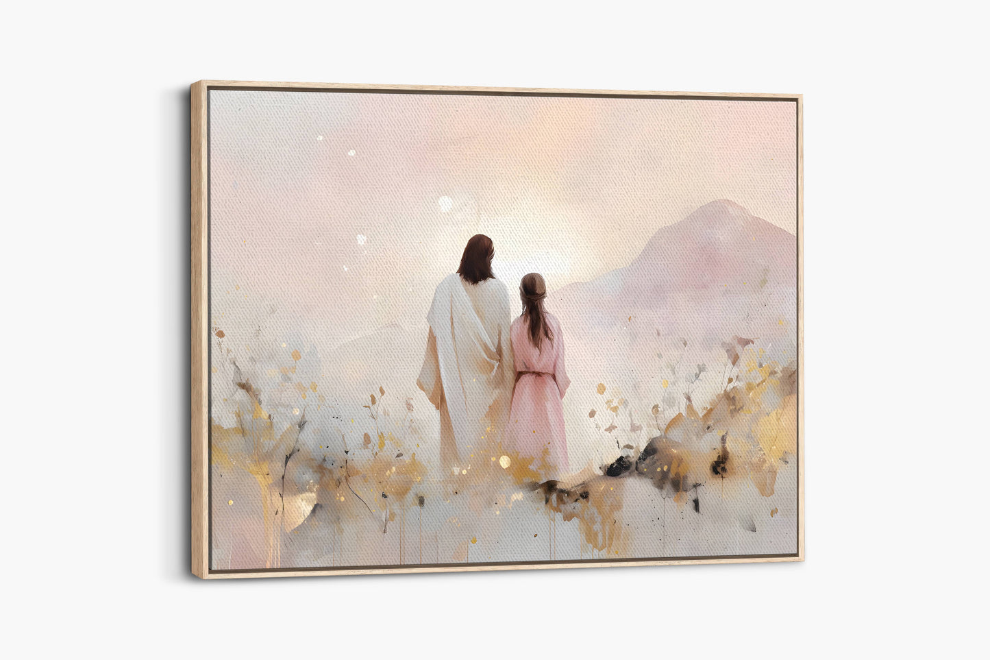 He Walks Beside You | Canvas