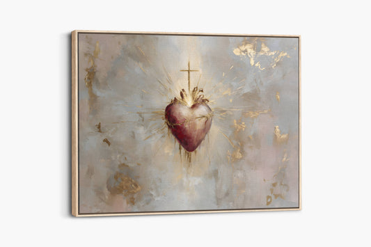 The Sacred Heart | Canvas