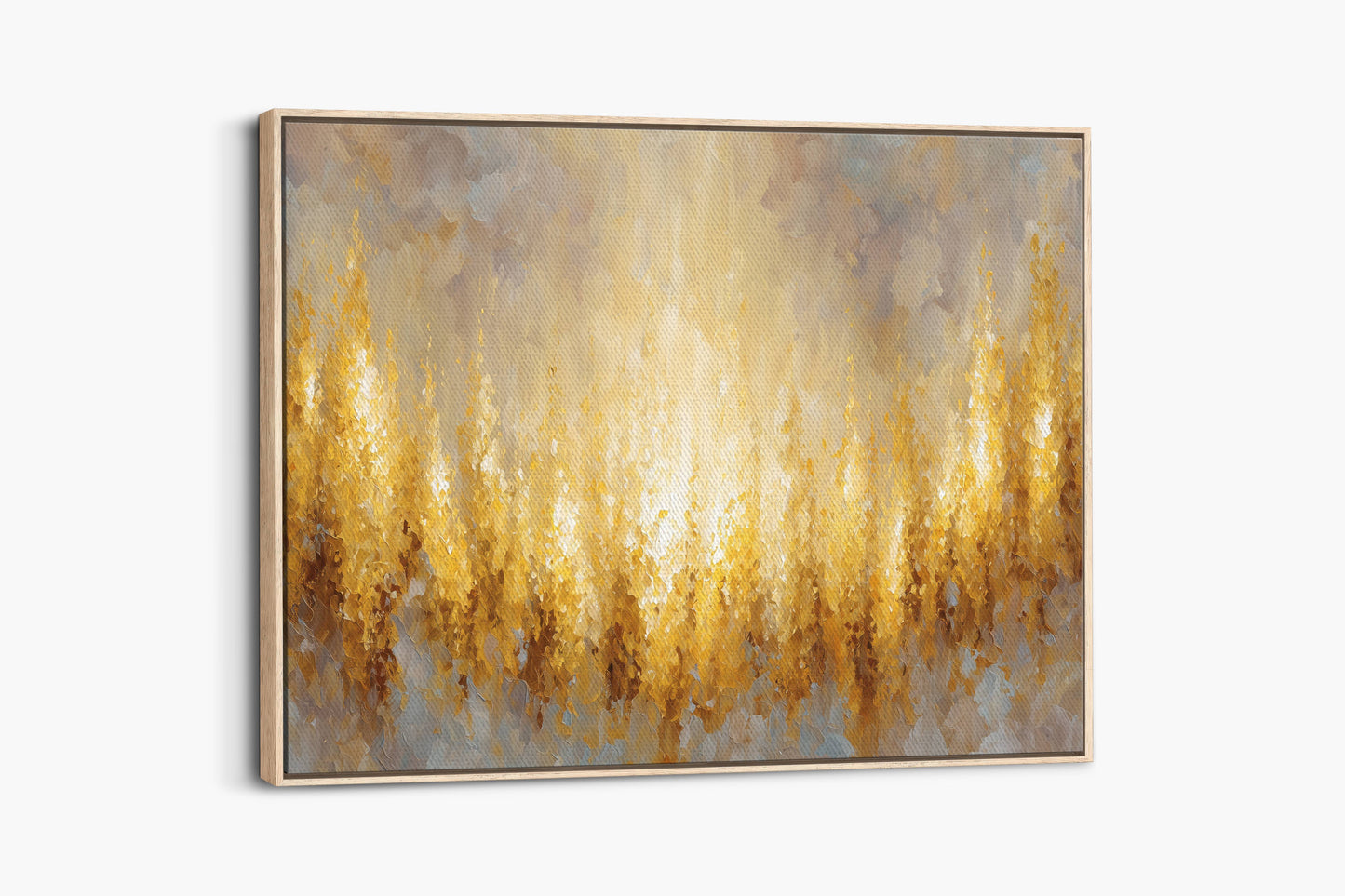 The Flame of His Presence | Canvas