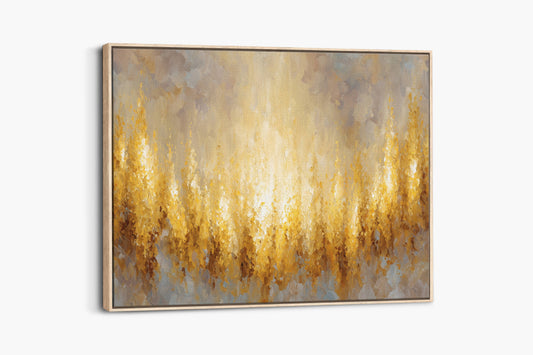 The Flame of His Presence | Canvas
