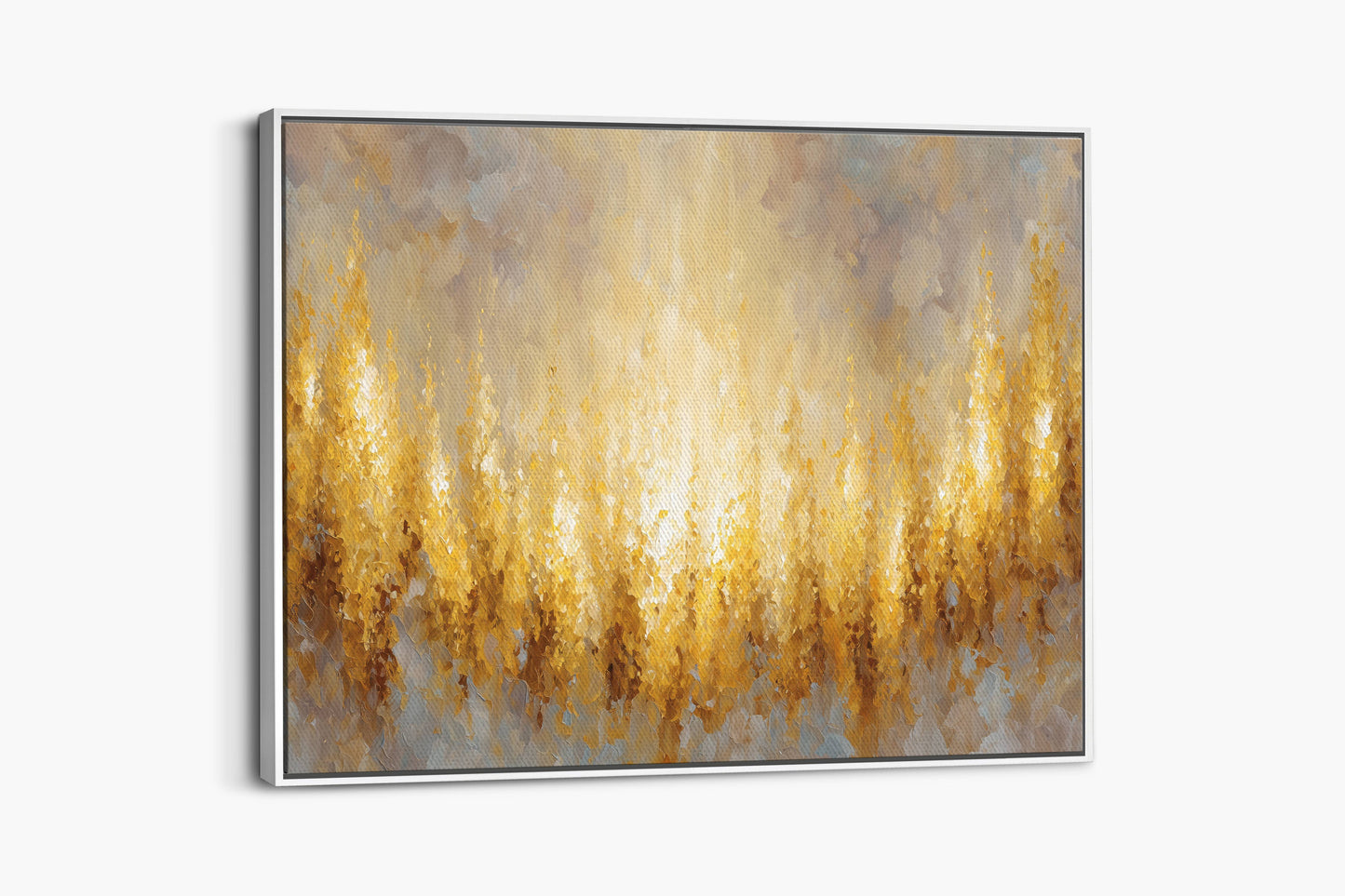 The Flame of His Presence | Canvas