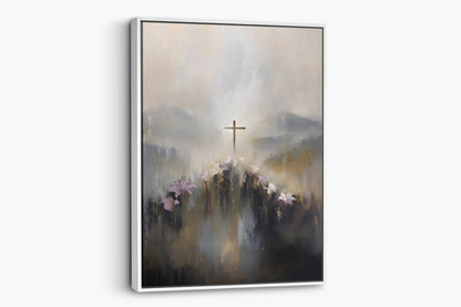Crowned with Lilies | Canvas