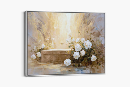 The Rose of His Resurrection | Canvas