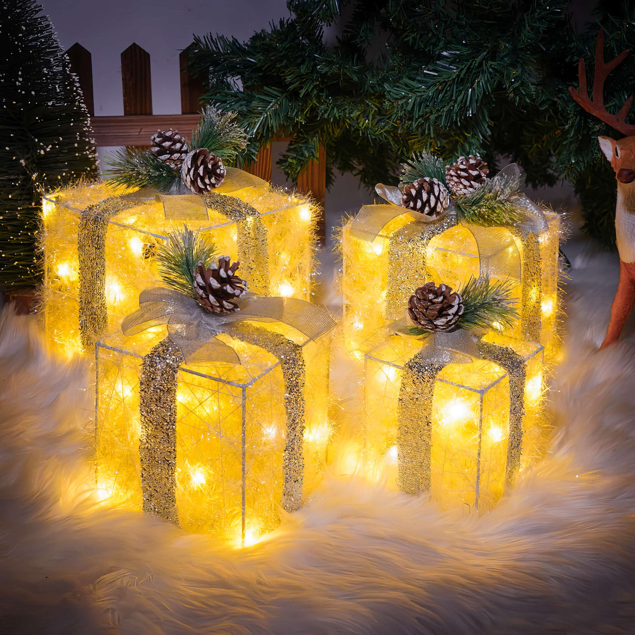 Twinkling Tree Gift Box Set by Montavio Home