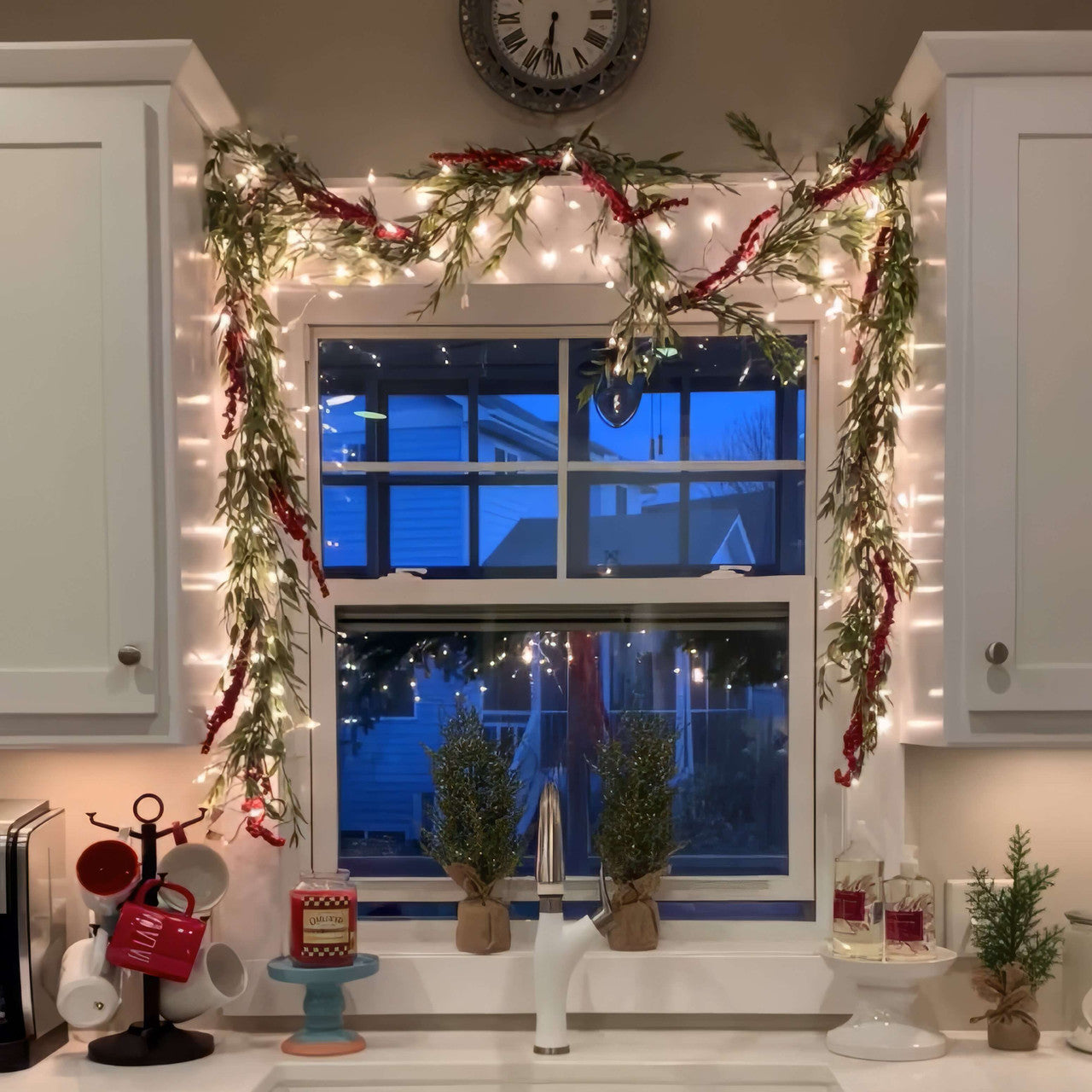 Twinkling Tree Glistening Garlands by Montavio Home™