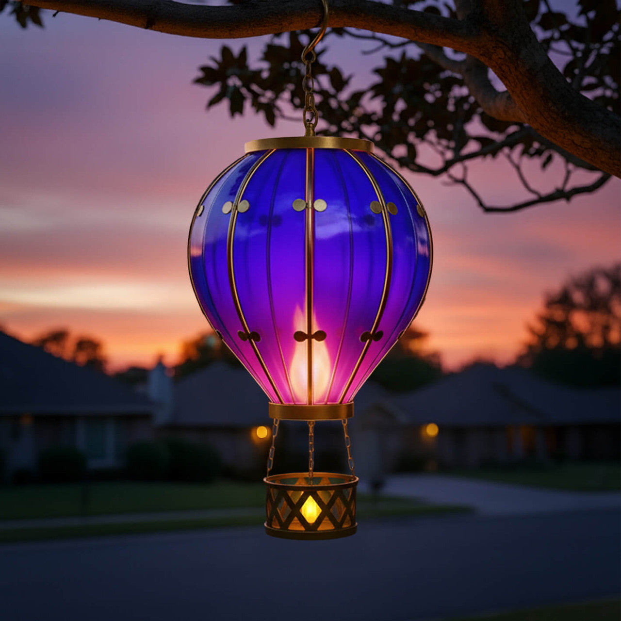 Twinkling Tree Hot Air Balloon by Montavio Home