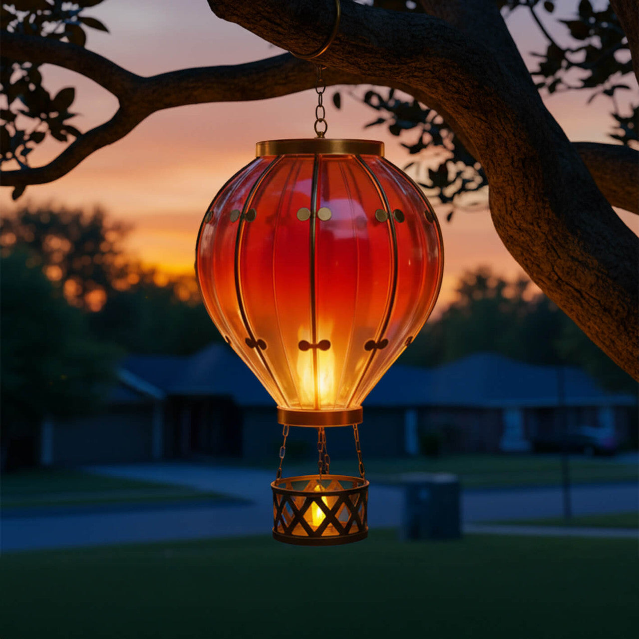 Twinkling Tree Hot Air Balloon by Montavio Home
