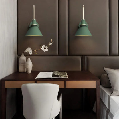 Zoralia Postmodern LED Wall Lamp with Trumpet-Shaped Design
