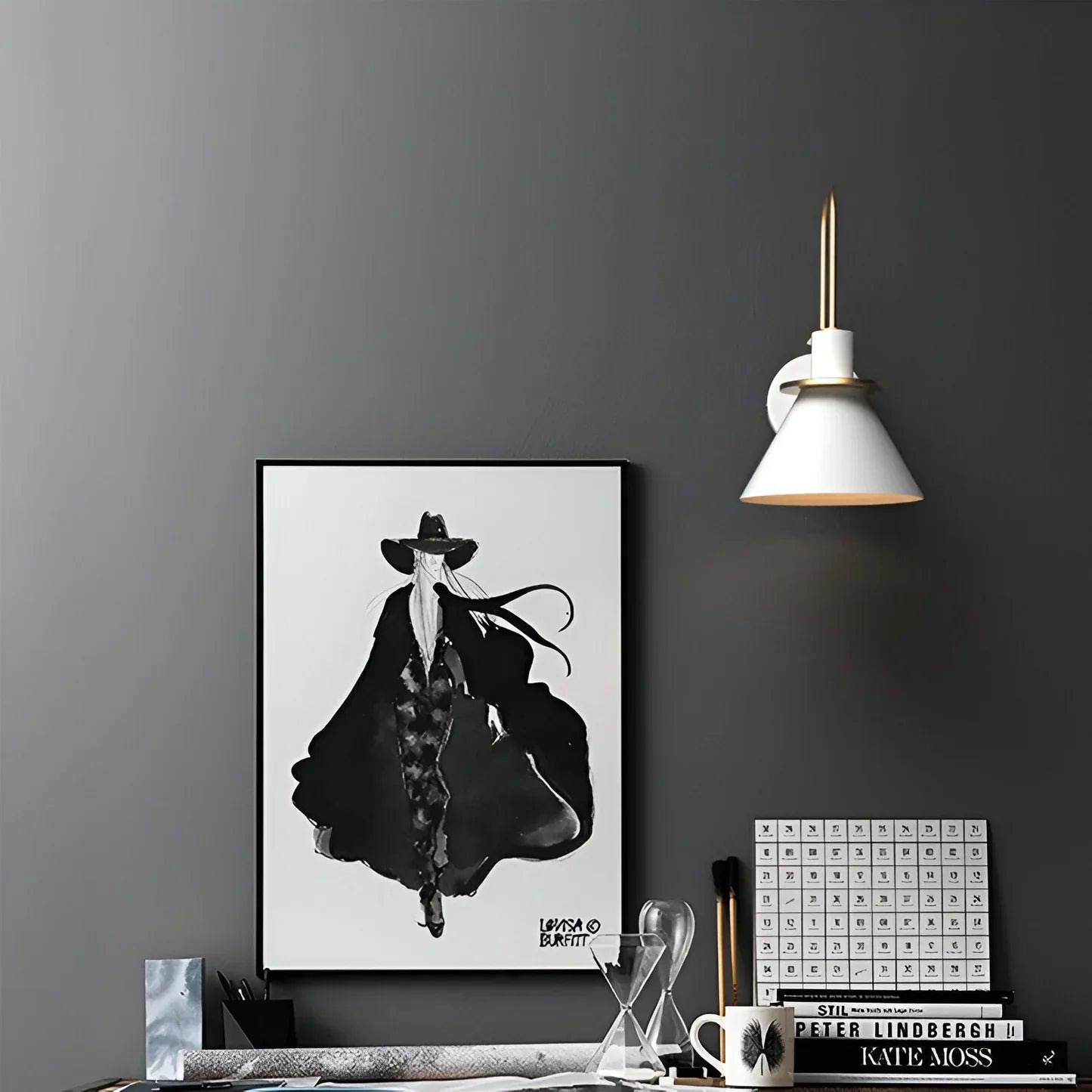 Zoralia Postmodern LED Wall Lamp with Trumpet-Shaped Design