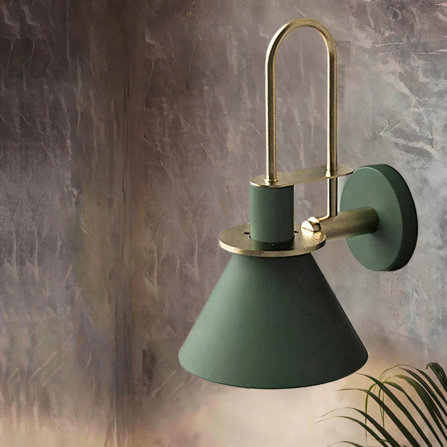 Zoralia Postmodern LED Wall Lamp with Trumpet-Shaped Design