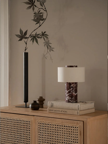 Strata Portable Lamp | Rosso Levanto - 9.5" / 24cm