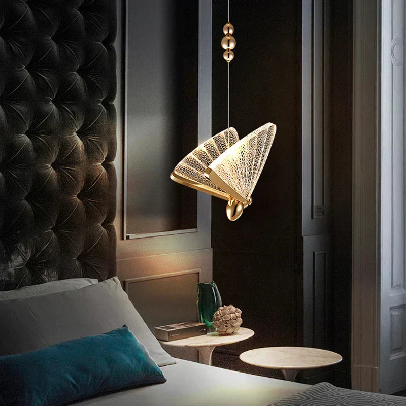 Corvina Modern Creative LED Pendant Lamp with Decorative Butterfly Design