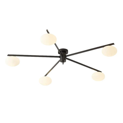 Drusilla Minimalist Scandinavian Glass Ceiling Lamp