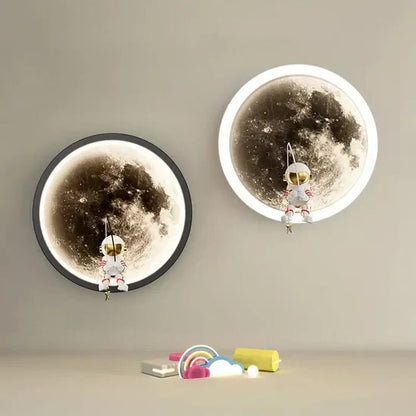 Velmir LED Wall Lamp Moon Astronaut