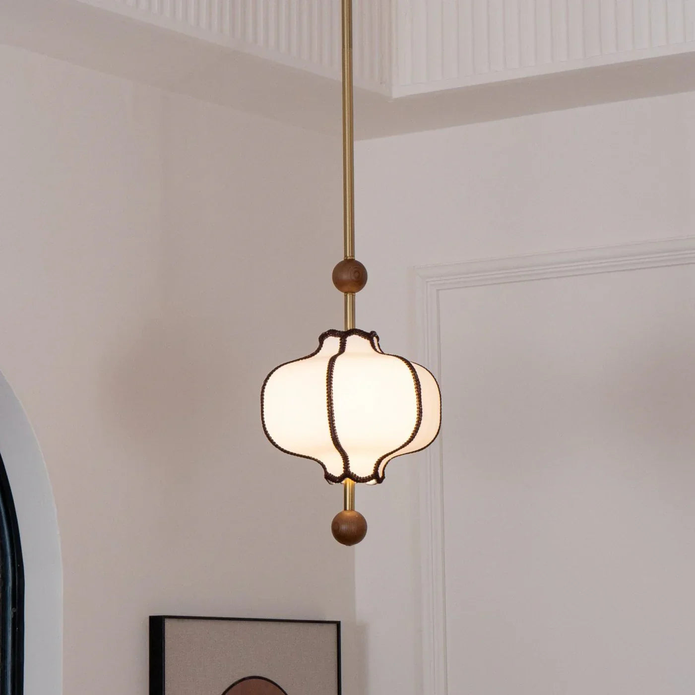 Lycia Scandinavian Fabric Pendant Lamp