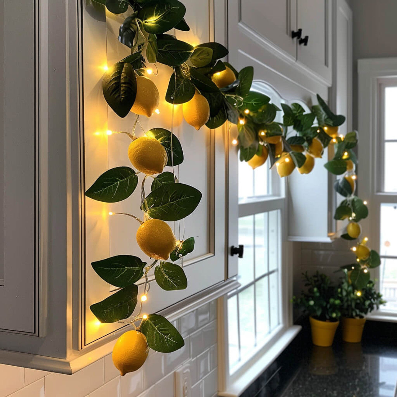 Twinkling Tree Glistening Garlands by Montavio Home™