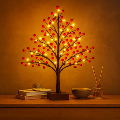 Twinkling Tree Berry Bloom by Montavio Home