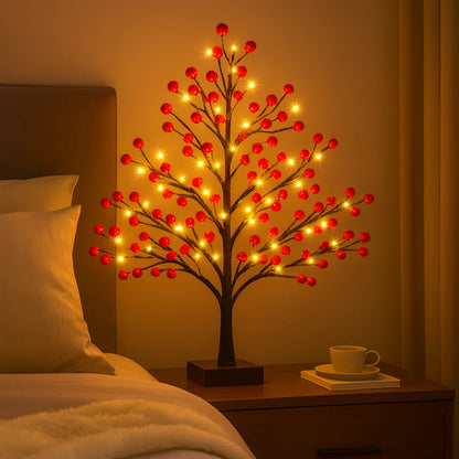 Twinkling Tree Berry Bloom by Montavio Home