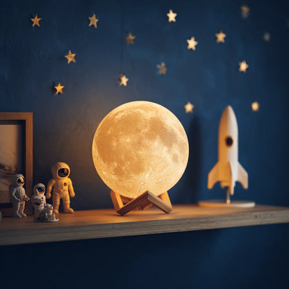 Twinkling Tree Moon Lamp by Montavio Home