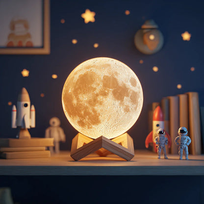Twinkling Tree Moon Lamp by Montavio Home