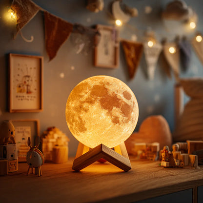 Twinkling Tree Moon Lamp by Montavio Home