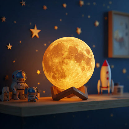 Twinkling Tree Moon Lamp by Montavio Home